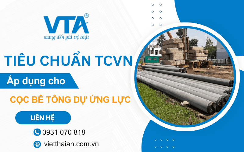 tiêu chuẩn cọc bê tông dự ứng lực