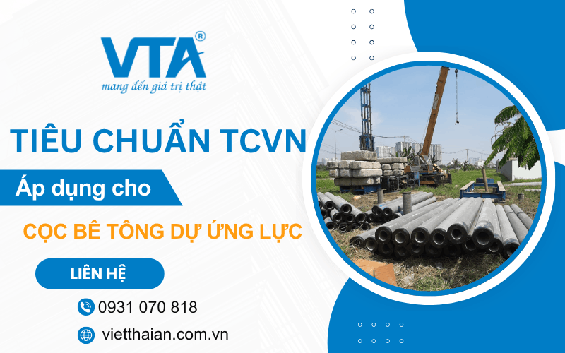 tiêu chuẩn cọc bê tông dự ứng lực