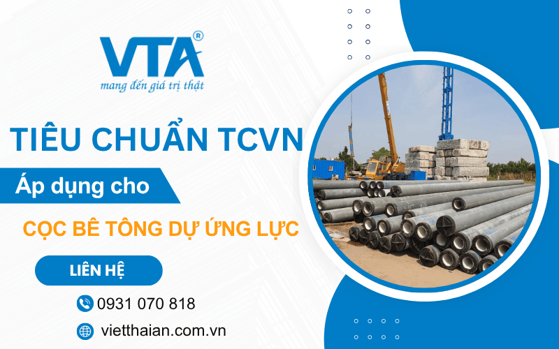 tiêu chuẩn cọc bê tông dự ứng lực