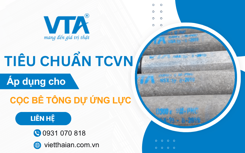 tiêu chuẩn cọc bê tông dự ứng lực