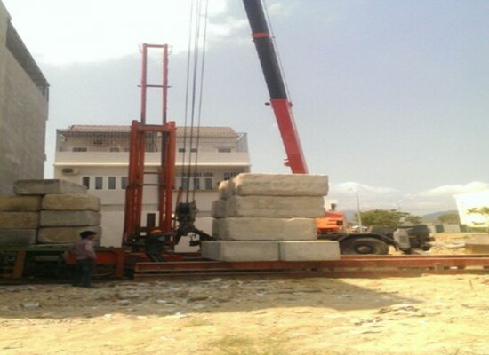 Ép cọc bê tông nhà dân xu thế mới