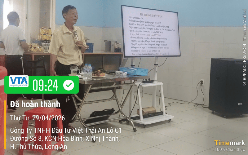 bài đăng an toàn lao động Việt Thái An