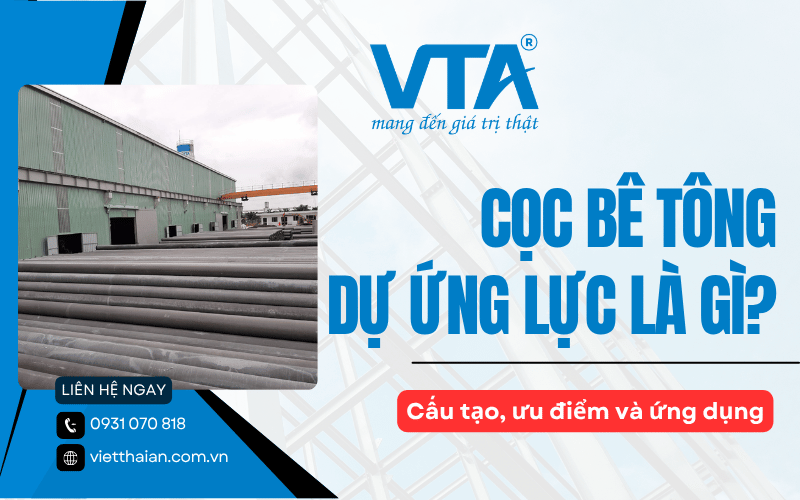 cọc bê tông dự ứng lực